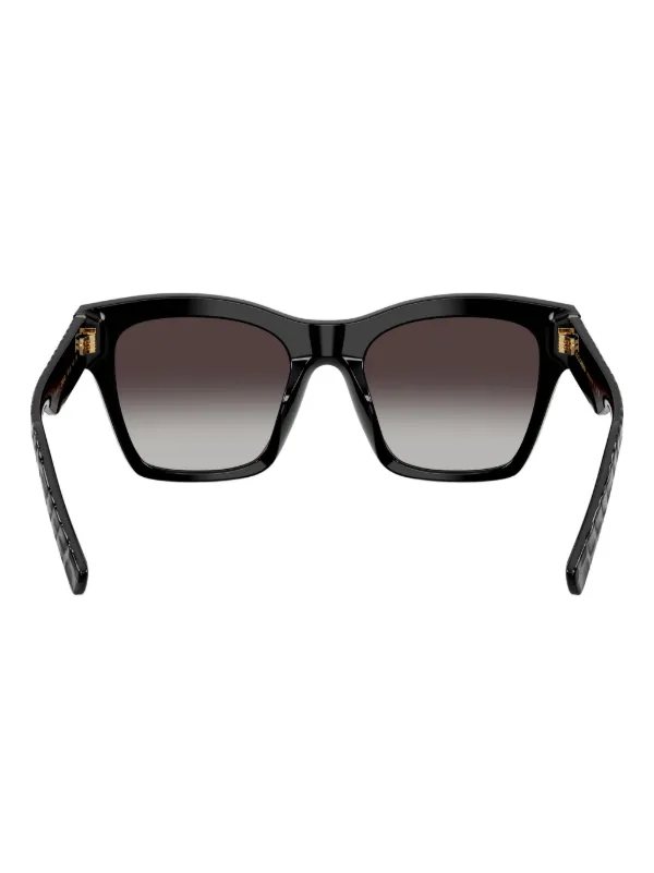 Dolce & Gabbana Eyewear スクエアフレーム サングラス | ブラック