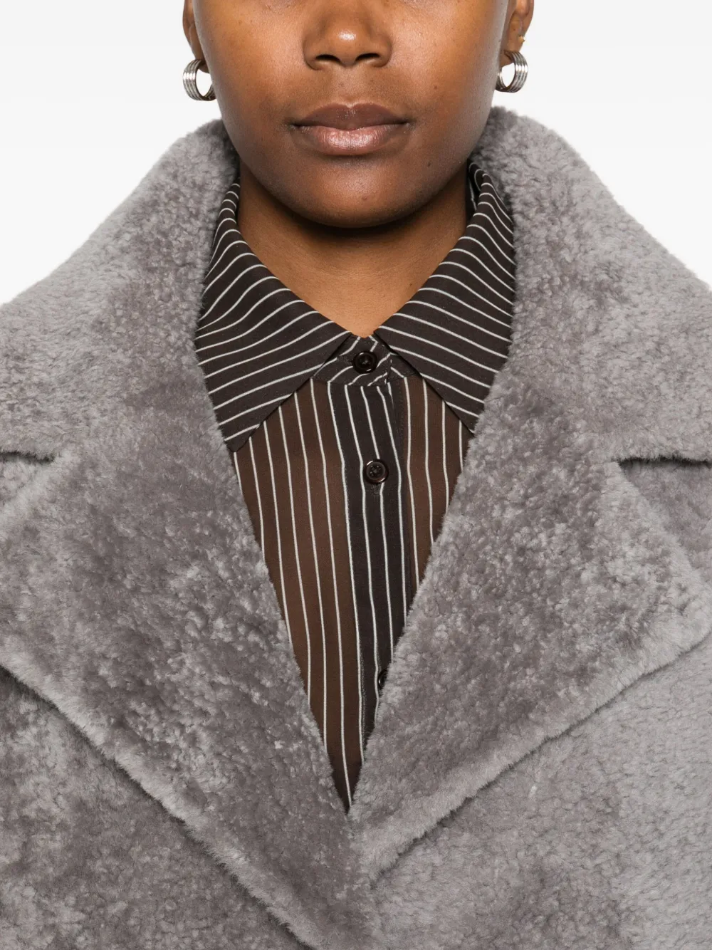 Arma Lammy coat Grijs