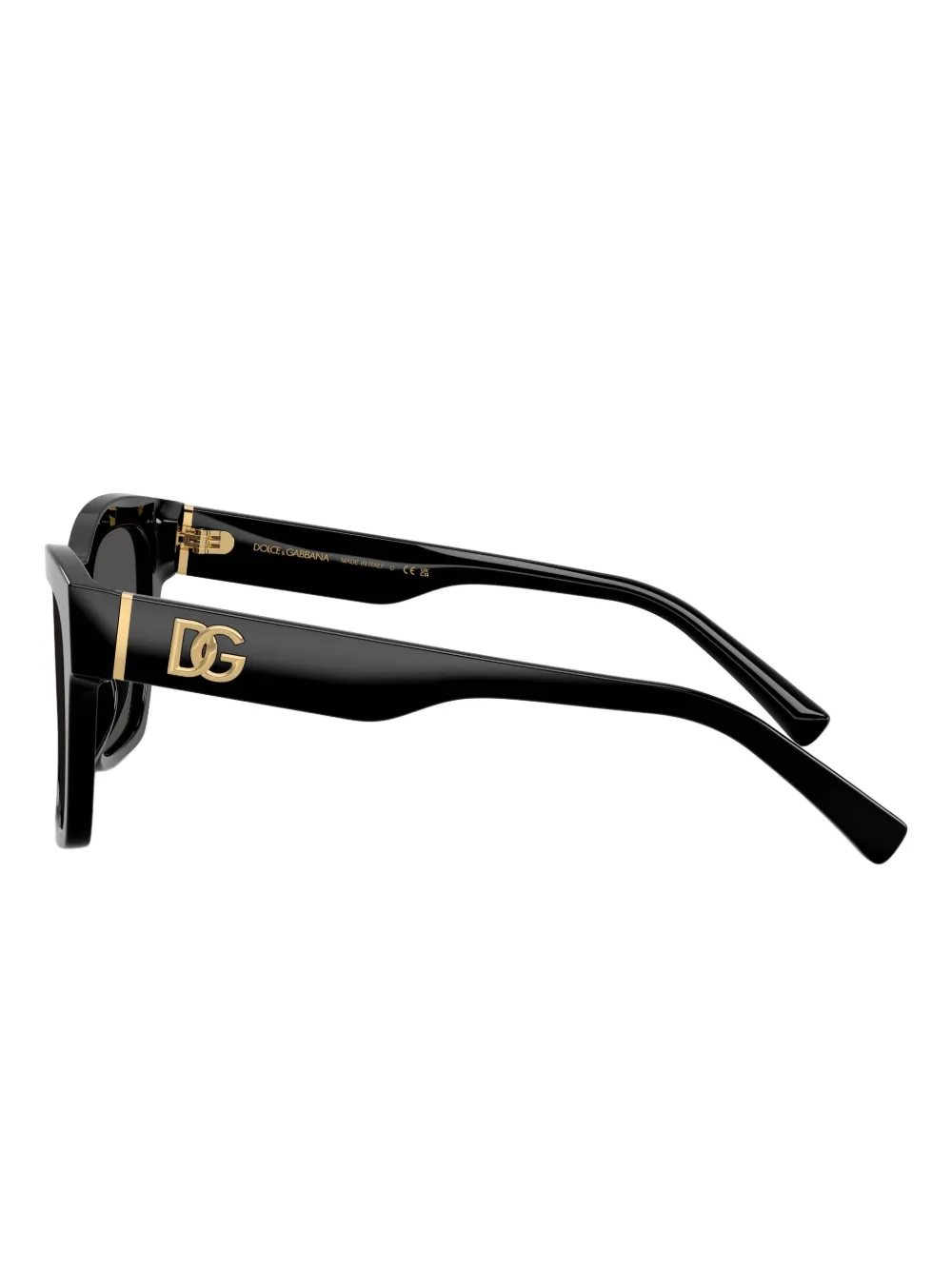Dolce & Gabbana Square-frame Sunglasses In Black