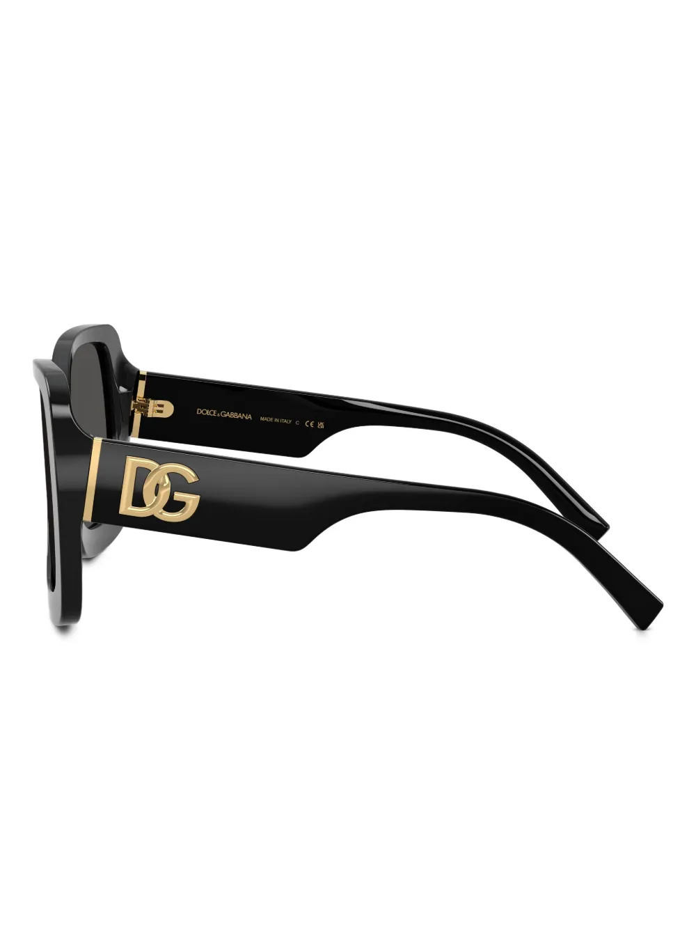 Dolce & Gabbana Square-frame Sunglasses In Black
