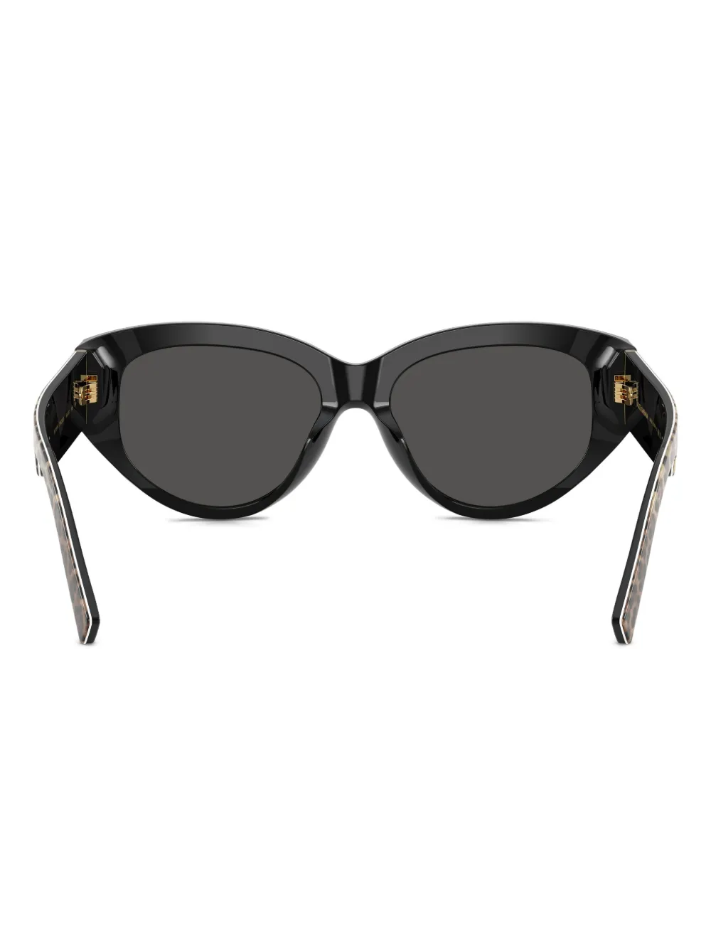 Dolce & Gabbana Leopard-print Cat-eye Sunglasses In Brown