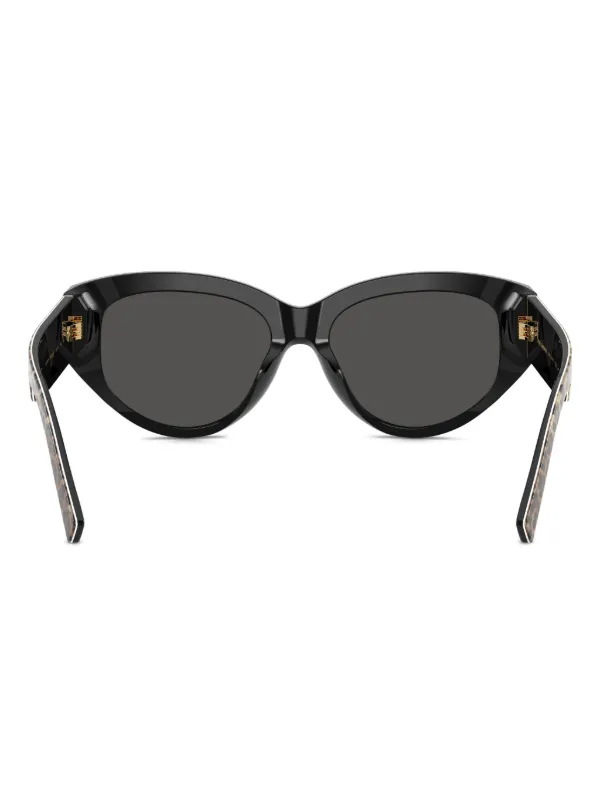 ☆激レア☆Dolce & Gabbana レオパードキャットサングラス 極美品 Dolce & Gabbana Eyewear レオパード キャットアイ サングラス