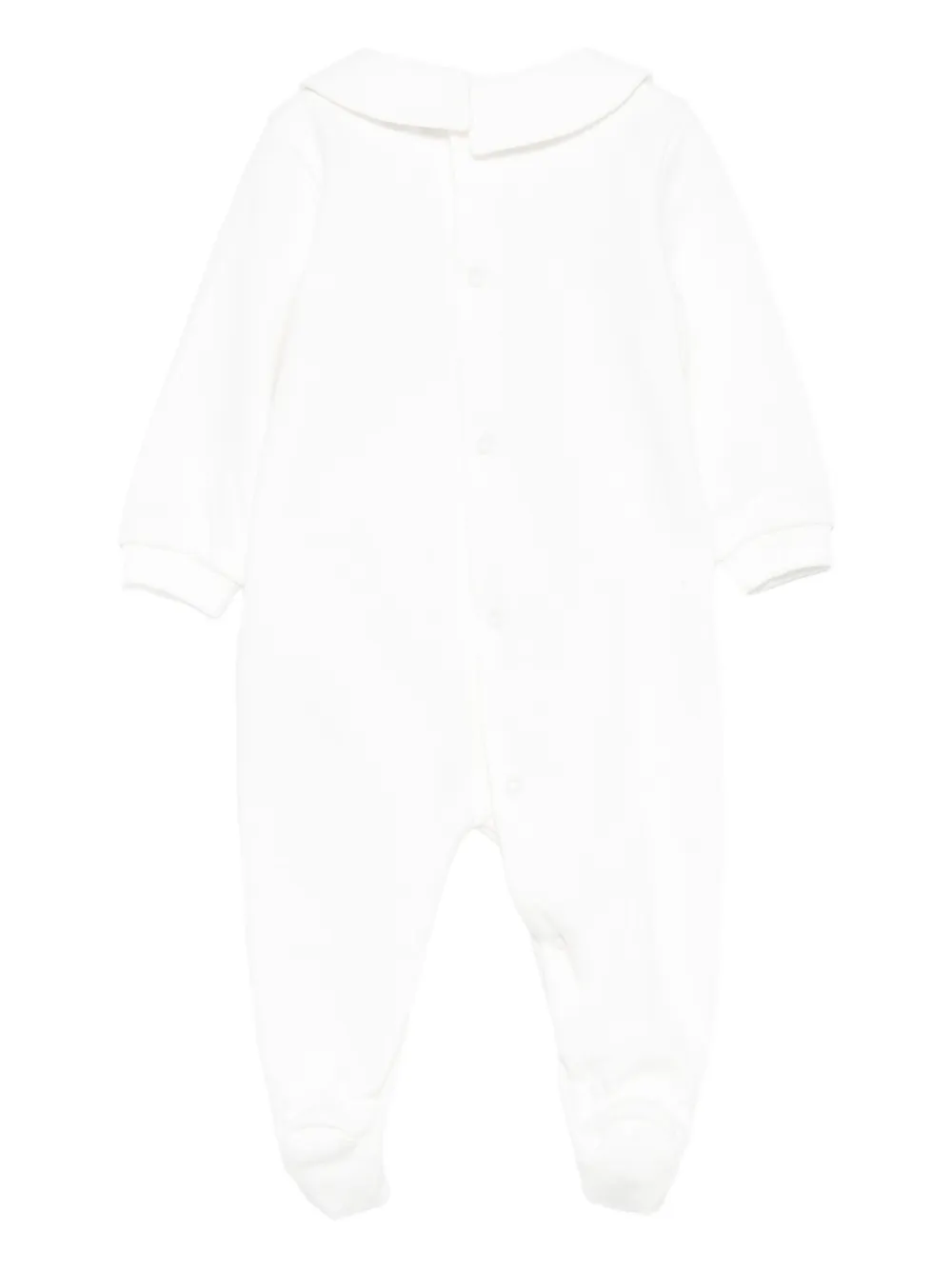 Moschino Kids Romper met print - Wit