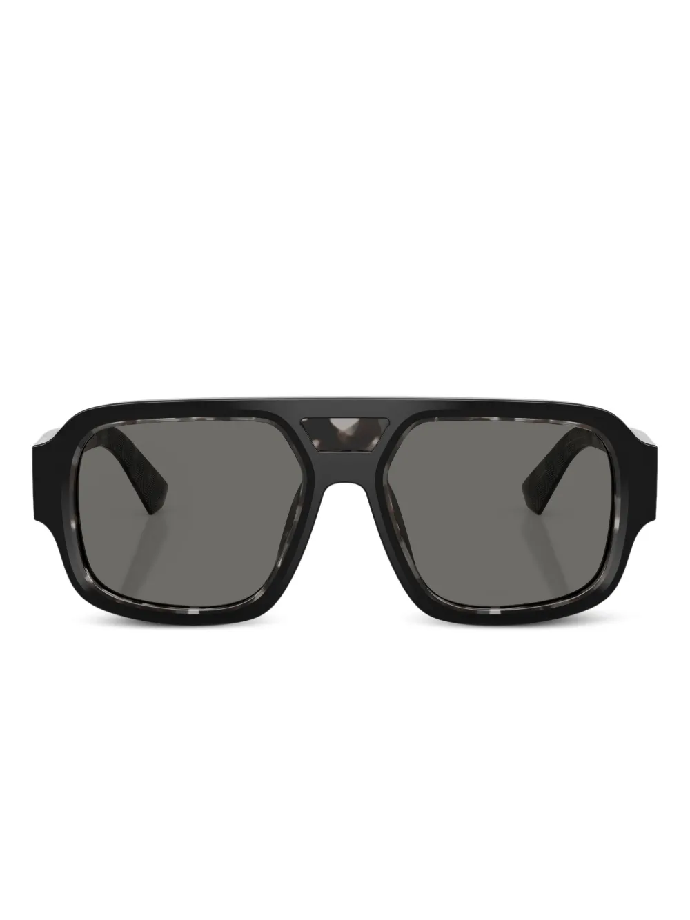 Dolce & Gabbana Eyewear Occhiali da sole squadrati - Grigio