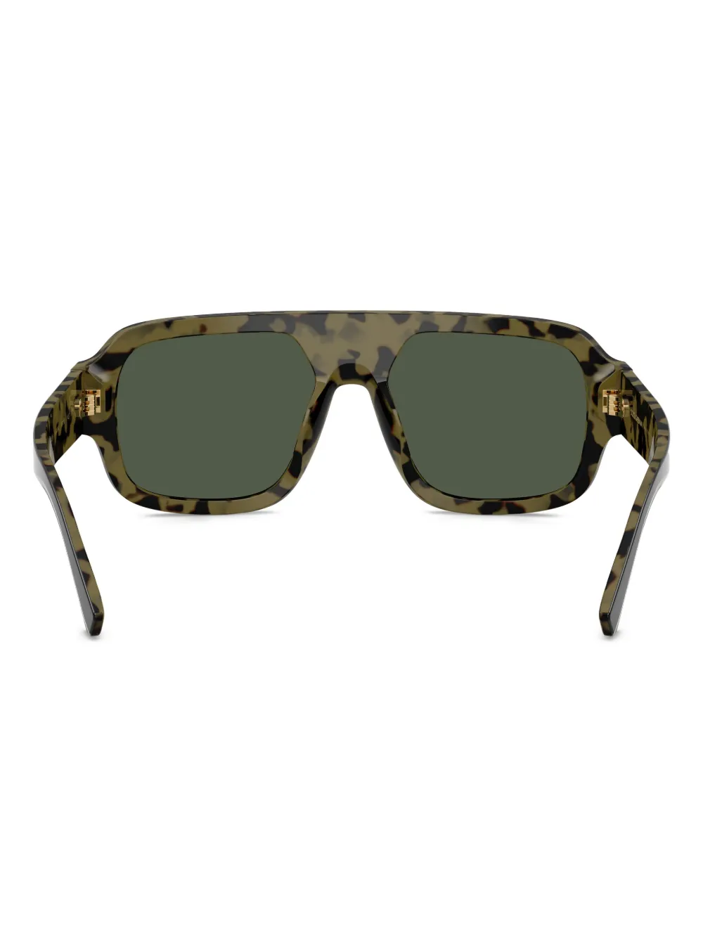 Dolce & Gabbana Eyewear Zonnebril met geometrisch montuur Zwart