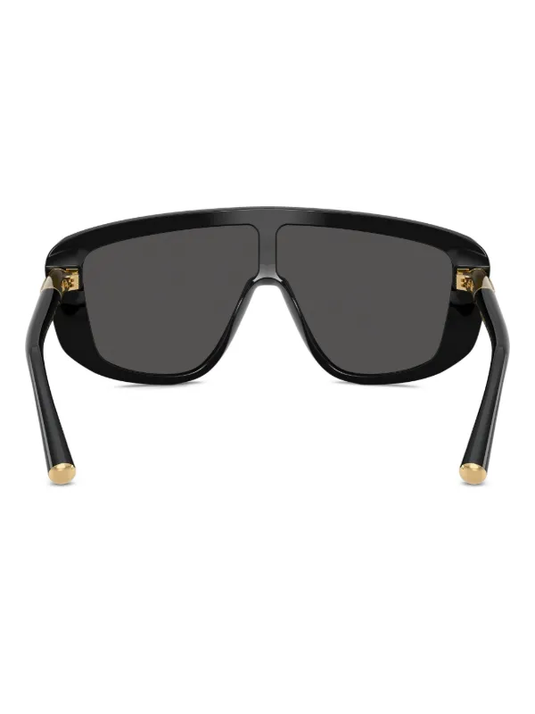Dolce & Gabbana Black Geometric Sunglasses Amazon.com: Dolce & Gabbana Sunglasses DG 4438 501/87 Black  main image 4
