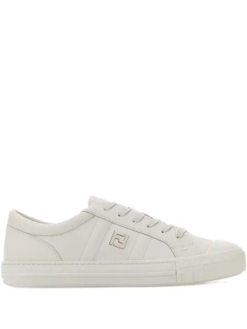 FENDI leather logo sneakers