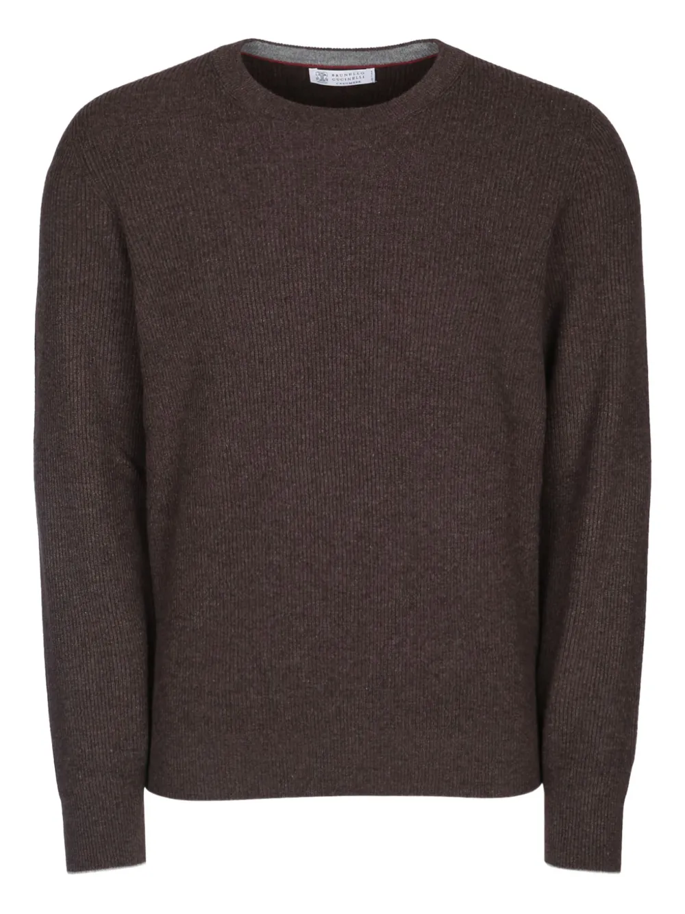 Brunello Cucinelli suéter con cuello redondo | marrón | Image 1