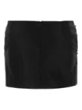 Magda Butrym rose-detail mini skirt - Black