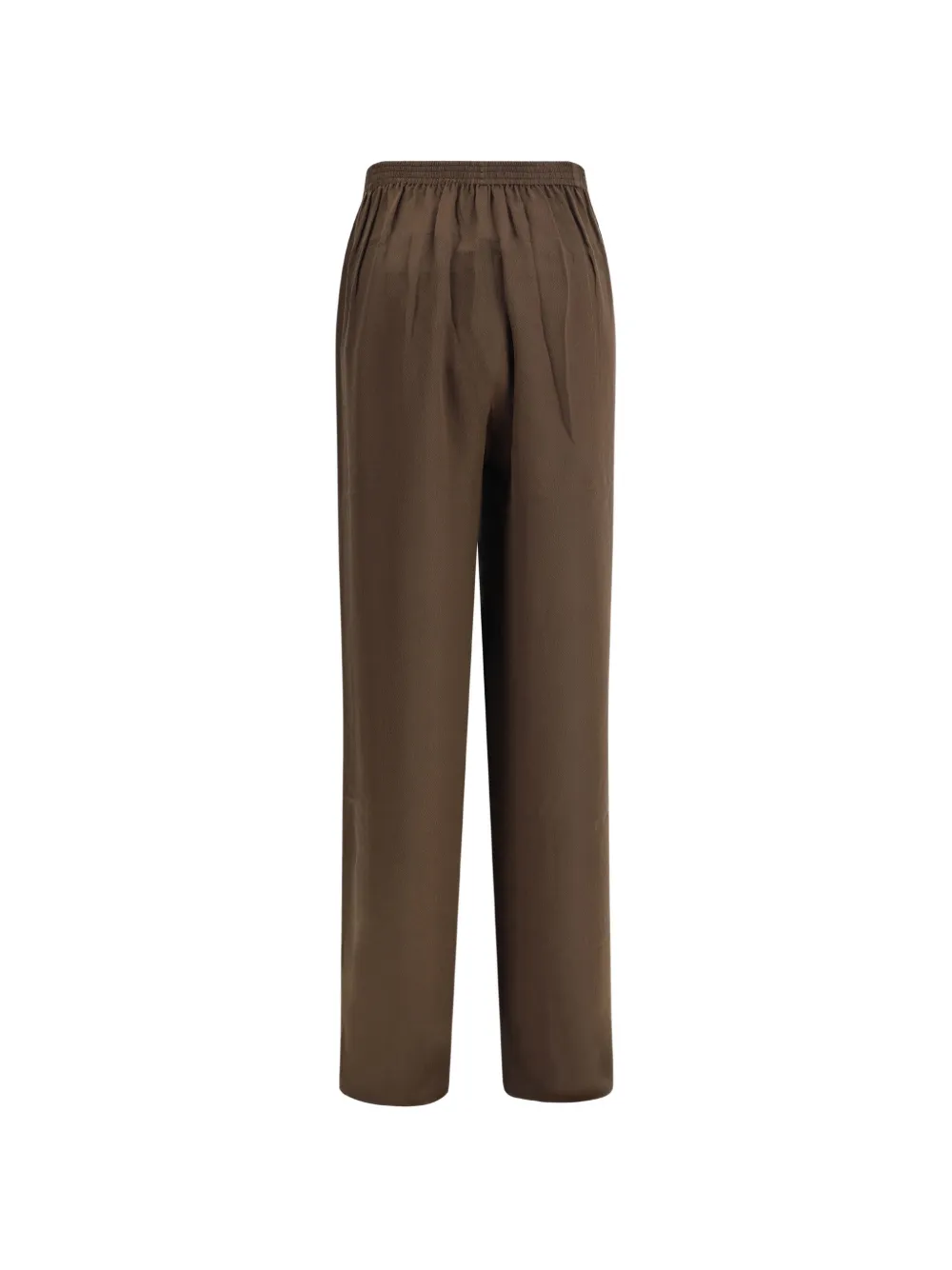 Petar Petrov Wide-leg Silk Trousers - Brown 