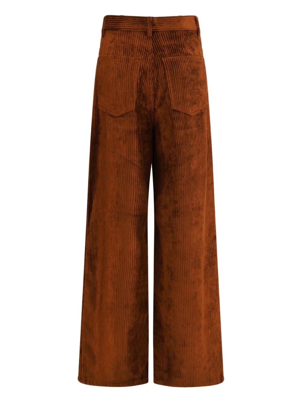 Petar Petrov wide-leg corduroy trousers - Bruin