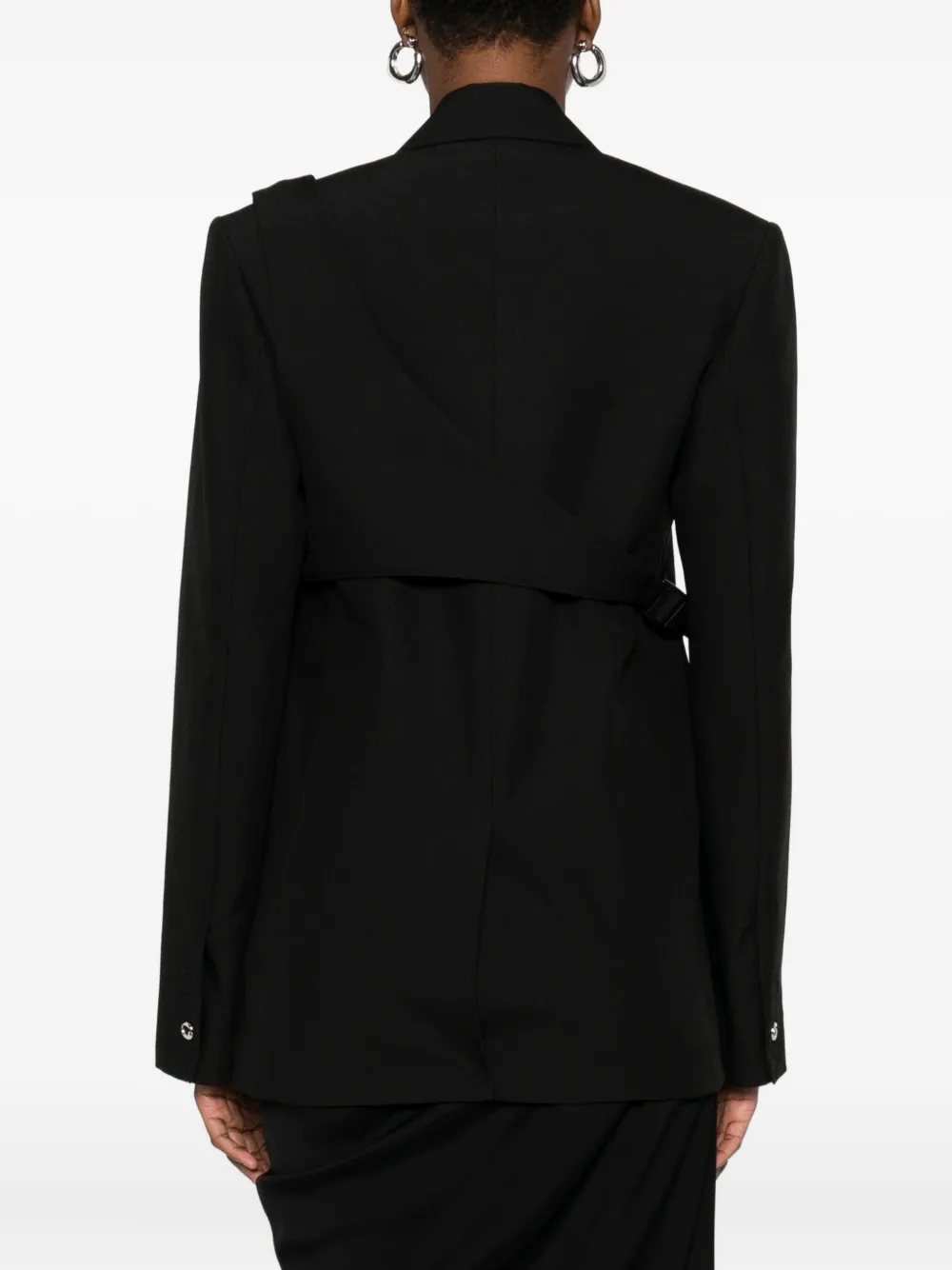 Coperni Single-breasted Blazer In Black