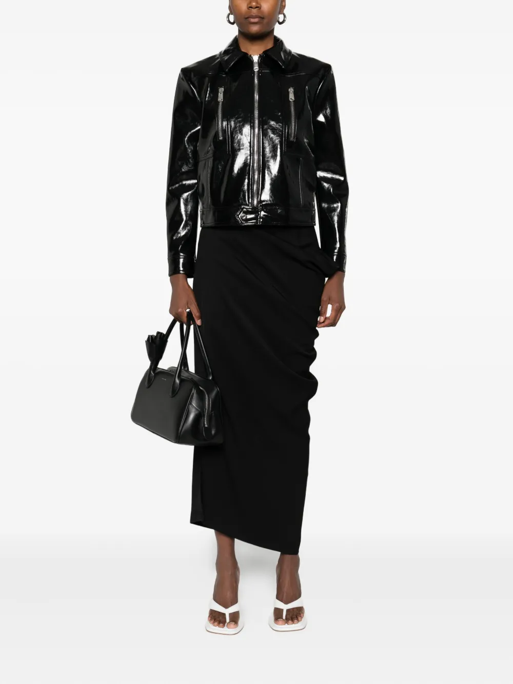 Coperni zip-front jacket | Biker Jackets | Image 2