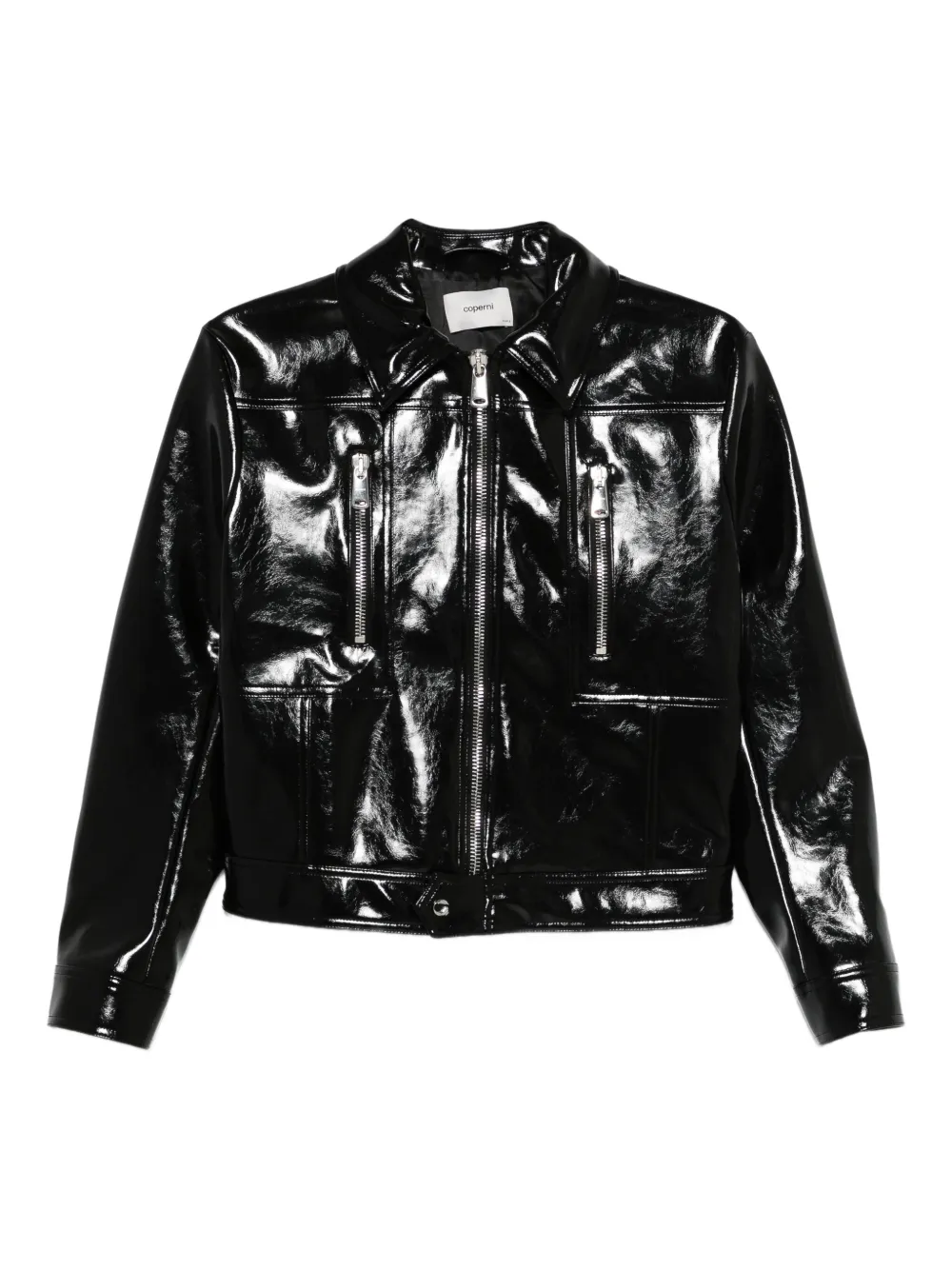 Coperni zip-front jacket | Black | Image 1