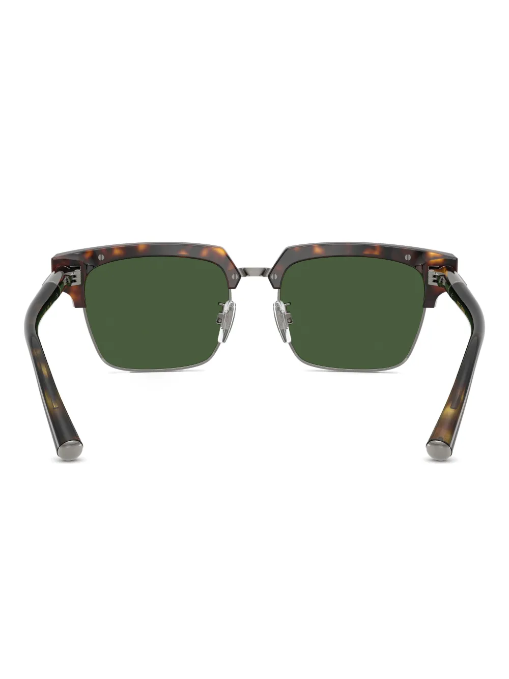 Dolce & Gabbana Eyewear DG4522 zonnebril met vierkant montuur Bruin