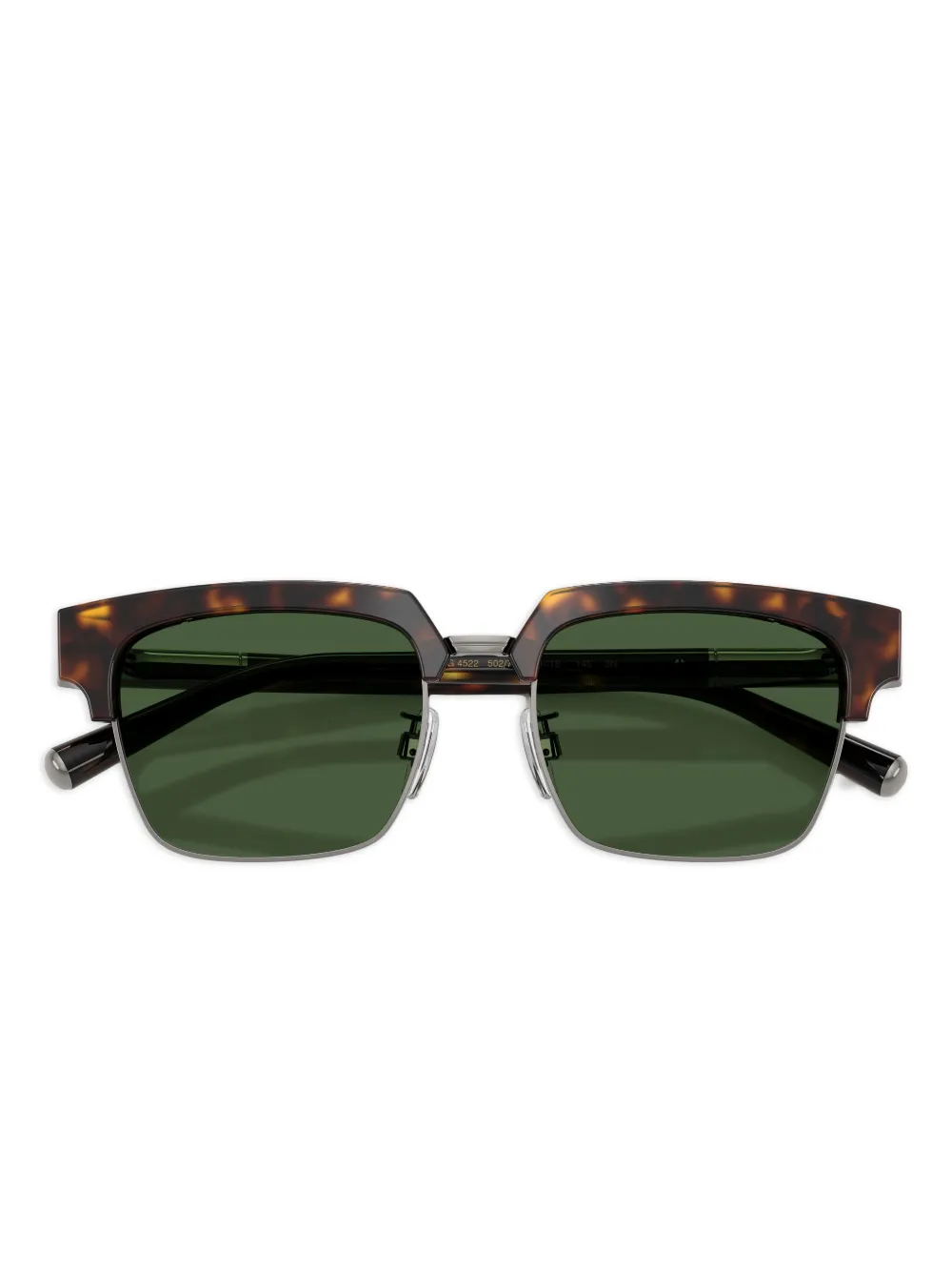 Dolce & Gabbana Eyewear DG4522 zonnebril met vierkant montuur Bruin