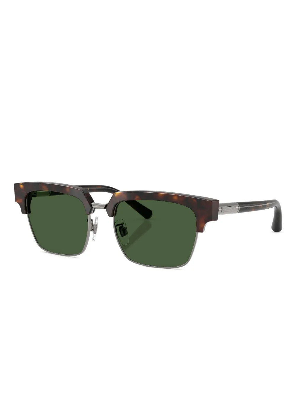 Dolce & Gabbana Eyewear DG4522 zonnebril met vierkant montuur Bruin