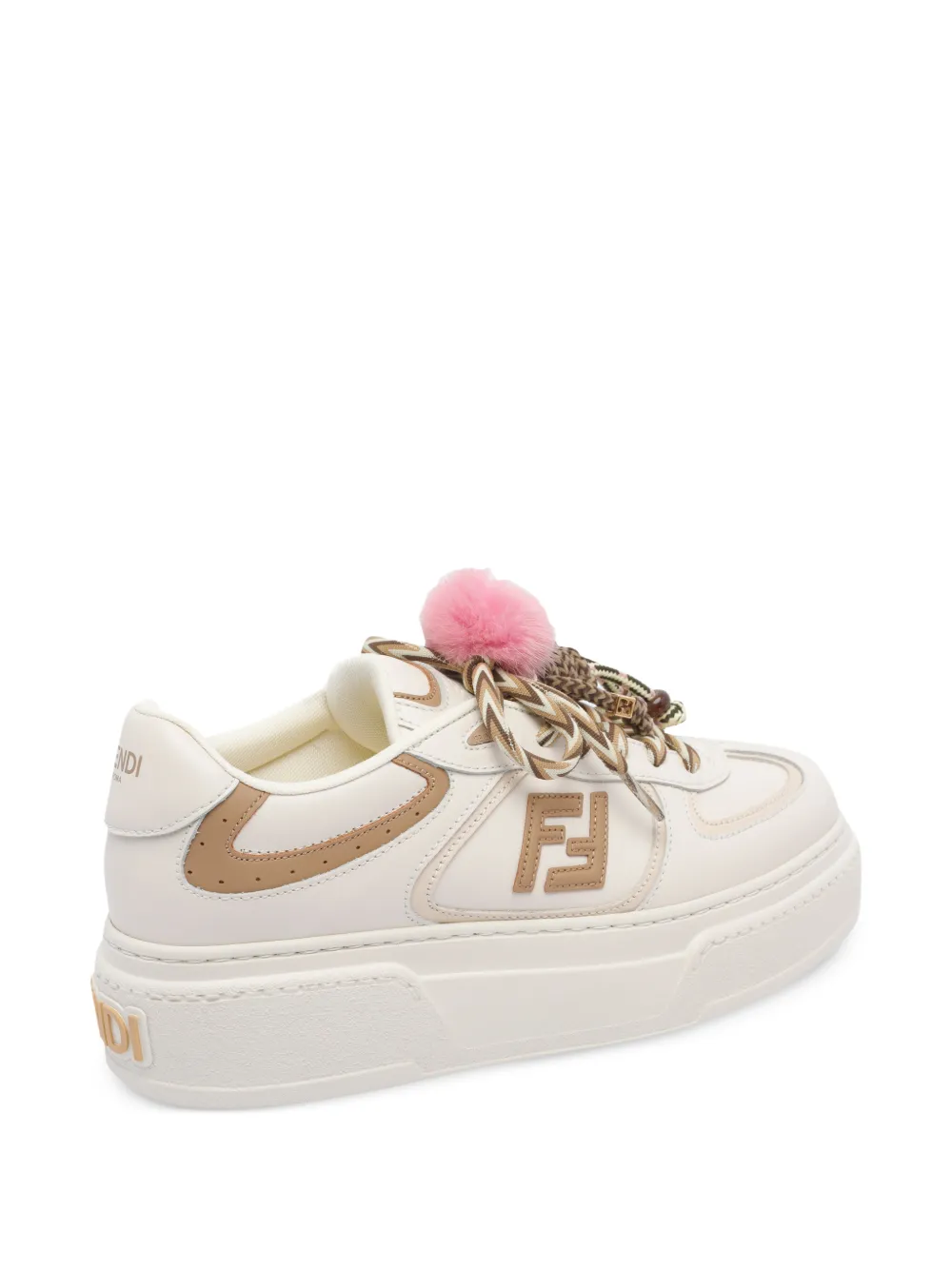FENDI Multicolor leather Match sneakers F1TO4|BIA.ICE+BIA.ICE+CAMM