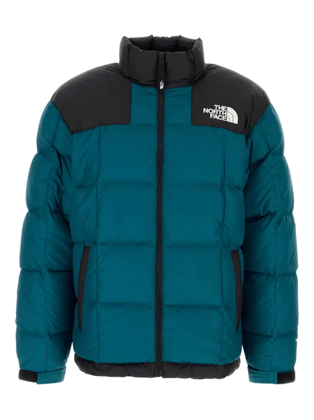 The North Face Lhotse Daunenjacke in Colour-Block-Optik | Blau | Image 1