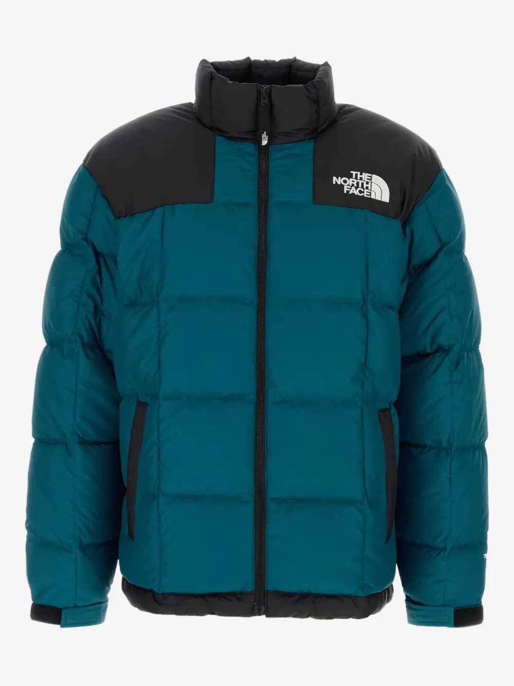 The North Face Lhotse down-filled colour-blocked jacket | Blue | Image 1