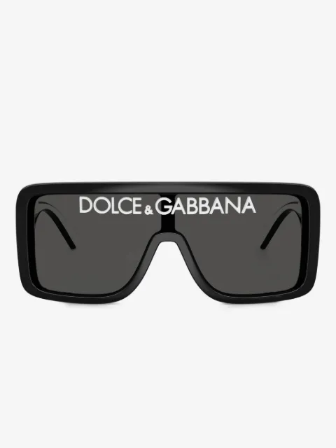 Dolce & Gabbana Eyewear logo-detail square-frame sunglasses