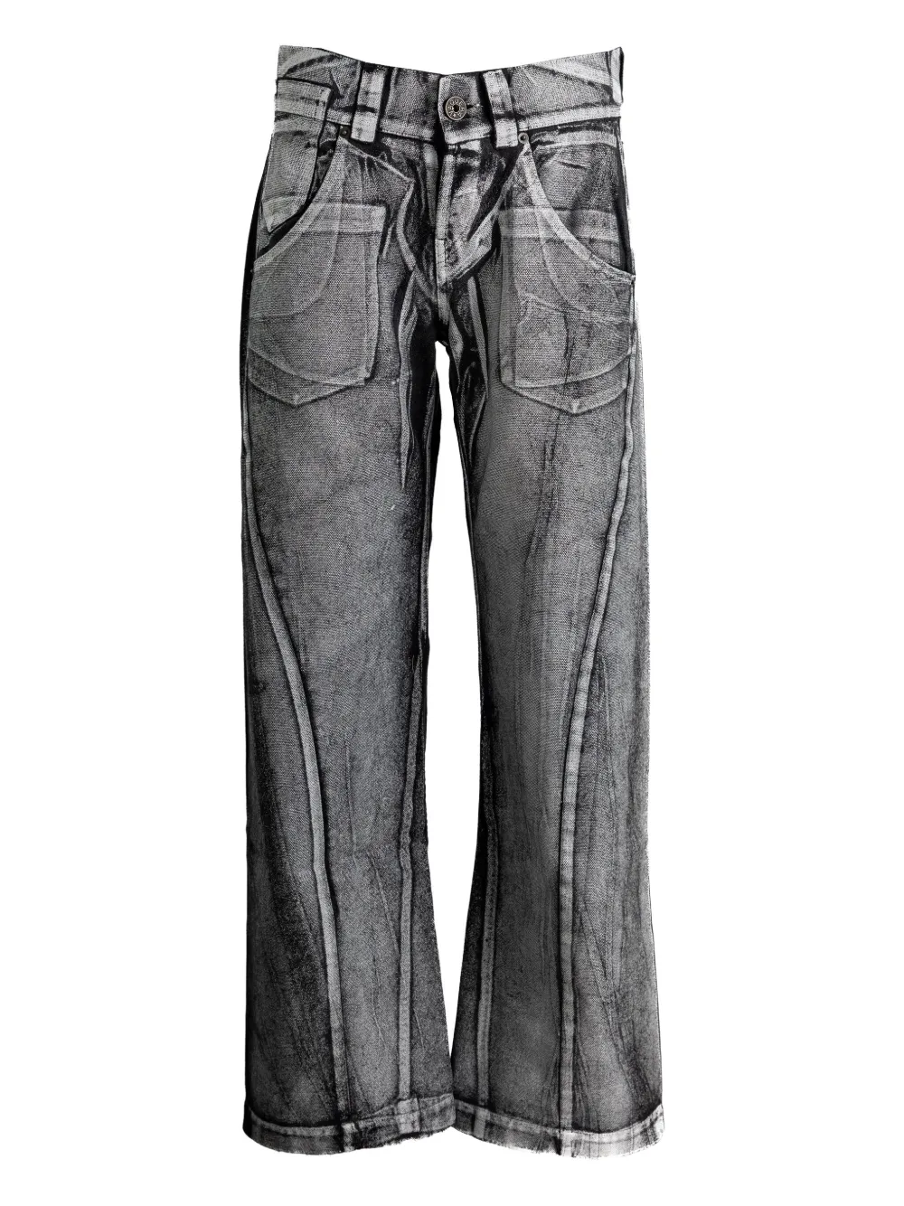 Vaquera painted jeans | Black | Image 1