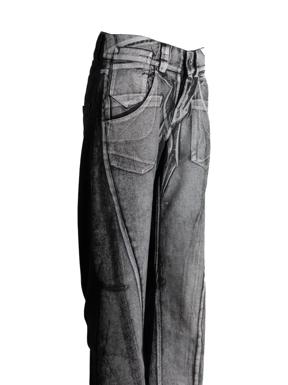 Vaquera Geverfde jeans Zwart