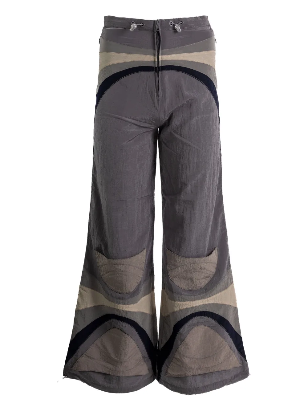 ERL panelled drawstring trousers | Grey | Image 1