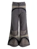 ERL panelled drawstring trousers - Grey