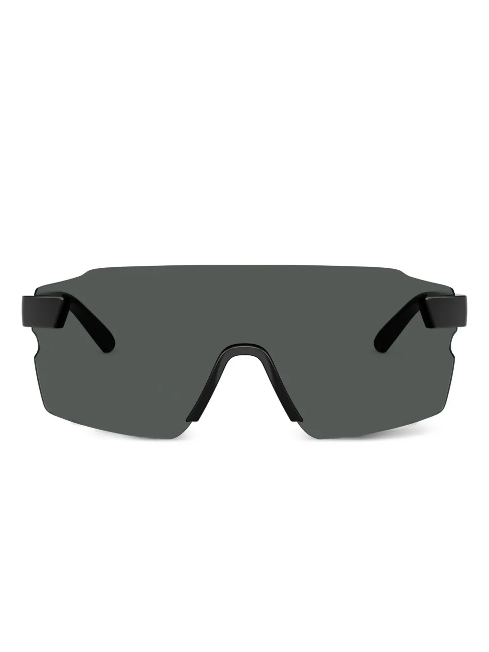 Scuderia Ferrari Shield-frame Sunglasses In Gray