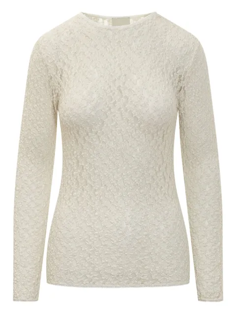 ISABEL MARANT textured long-sleeve top