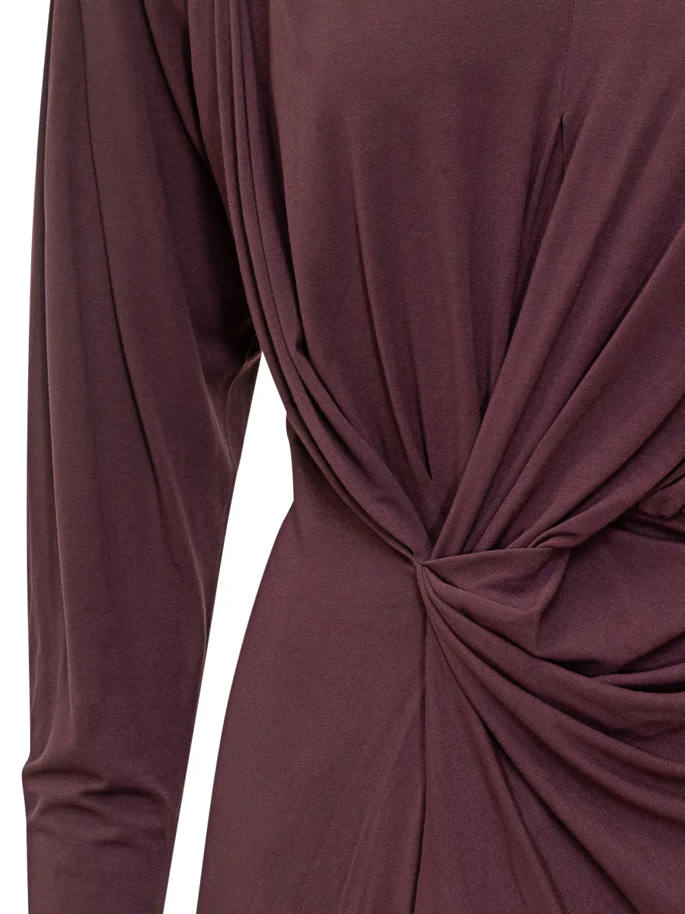 Draped Knotted Dress
