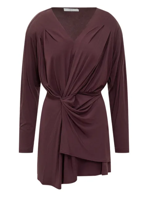 IRO draped knotted dress
