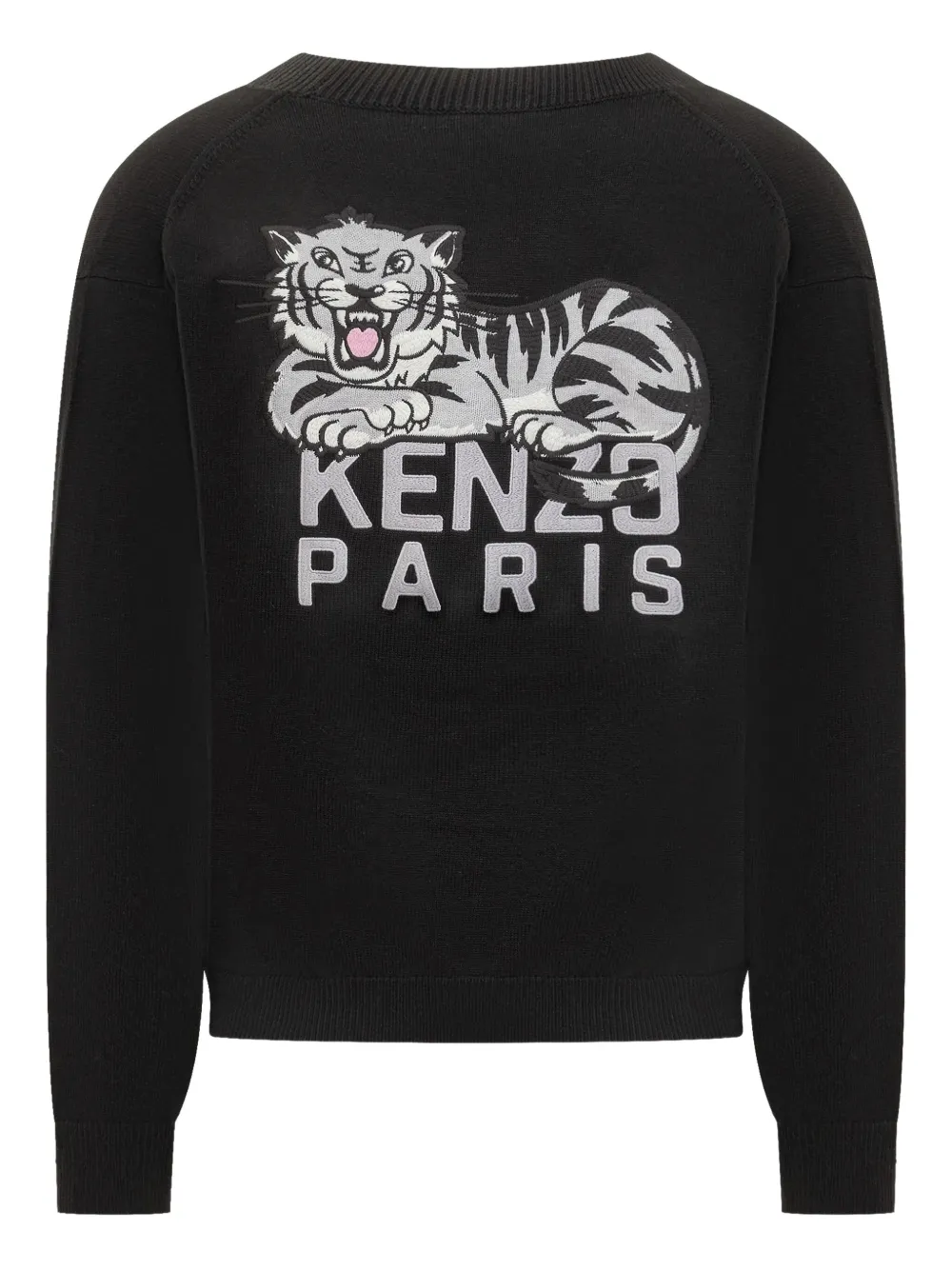 Kenzo Happy Tiger-embroidered cardigan | Cardigans | Image 2