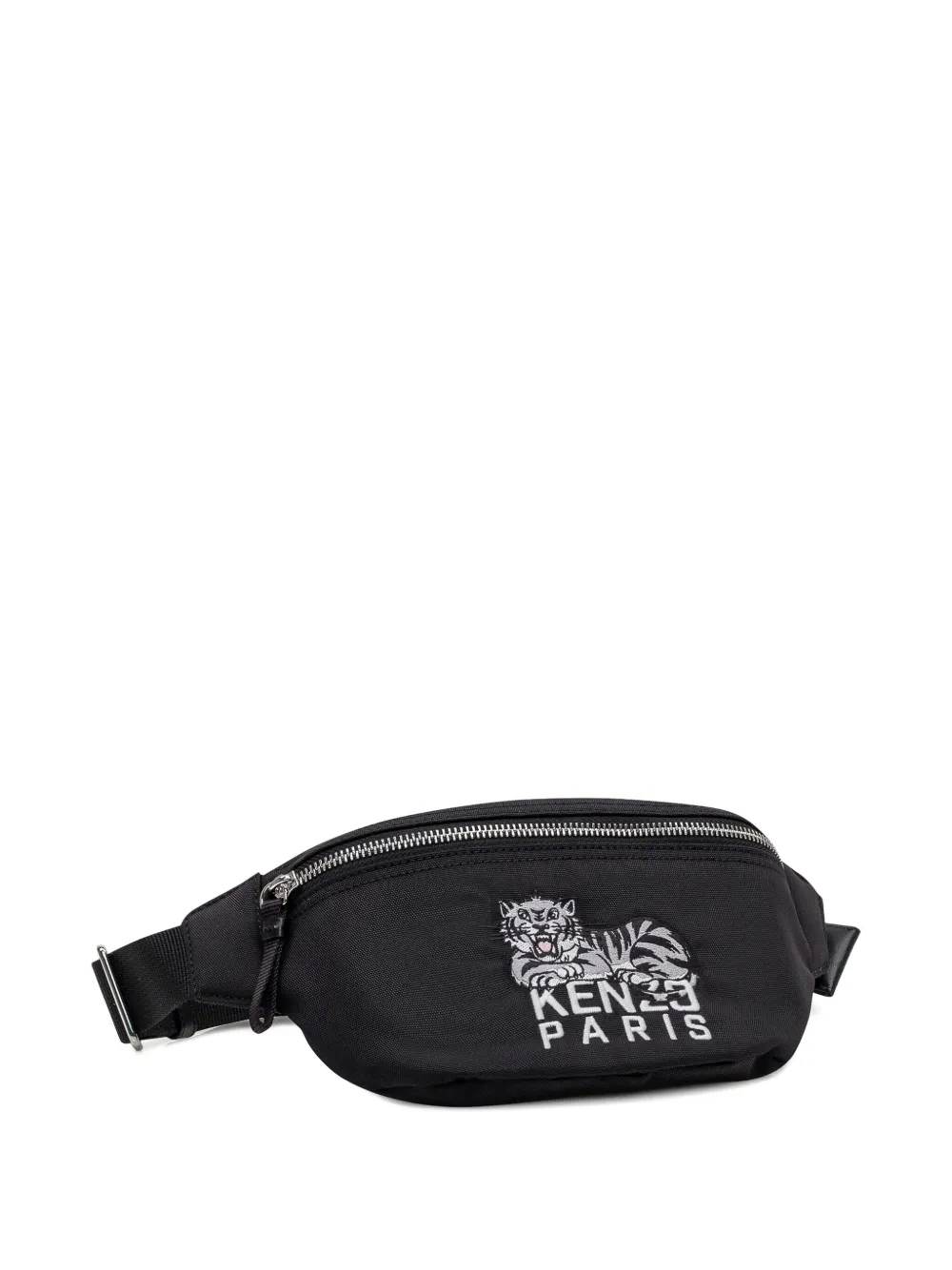 Kenzo tiger-embroidered belt bag Zwart