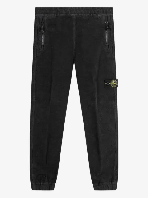 Stone Island Junior zip-pocket sweatpants
