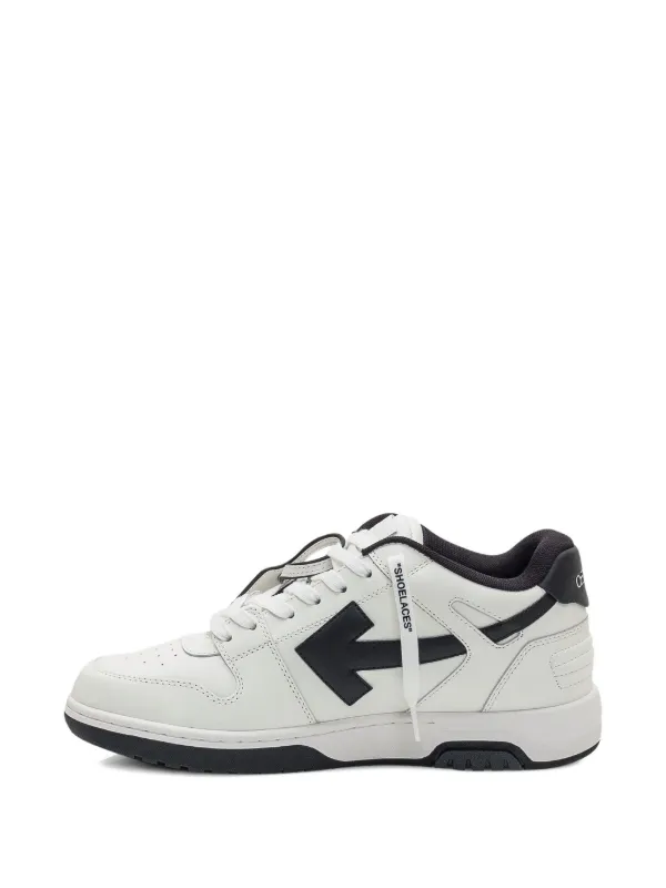 OFF-WHITE / OUT OF OFFICE / ローカットスニーカー OFF-WHITE Out Of Office Outlined Sneaker (Black/Light Blue