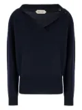 Alberta Ferretti V-neck cashmere sweater - Blue