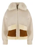 Ava Adore faux-fur jacket - Neutrals