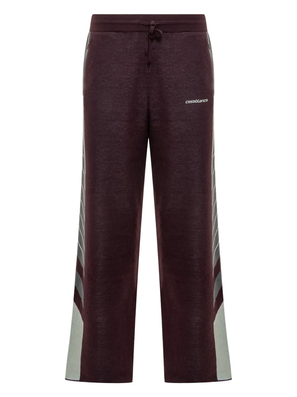 Casablanca drawstring track pants | Brown | Image 1