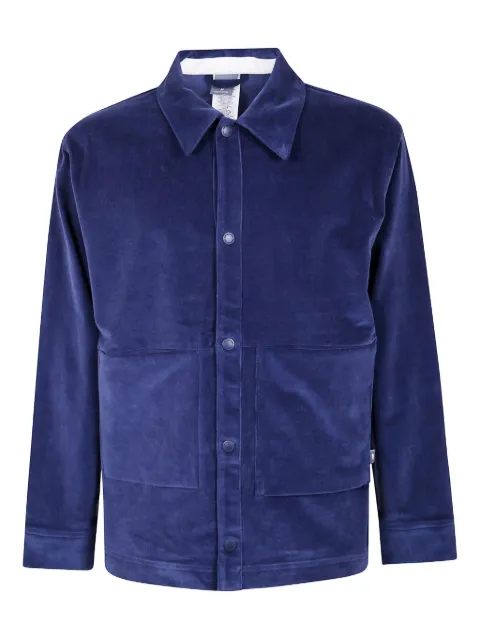 New Balance corduroy patch-pocket shirt