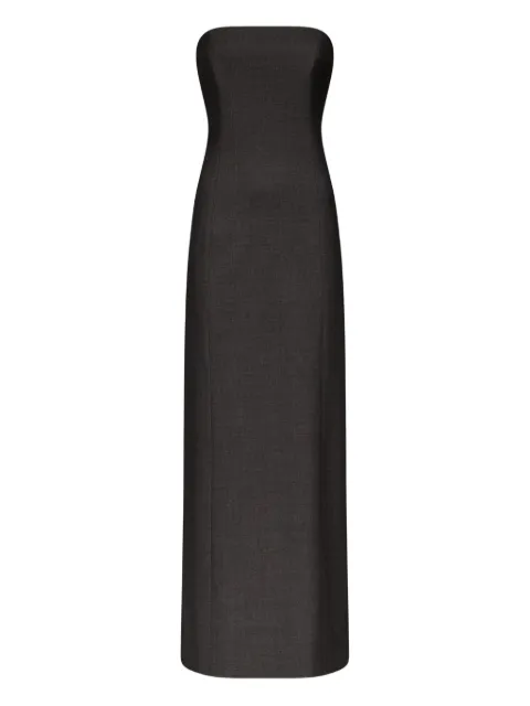 LouLou de Saison SHILO strapless bustier midi dress