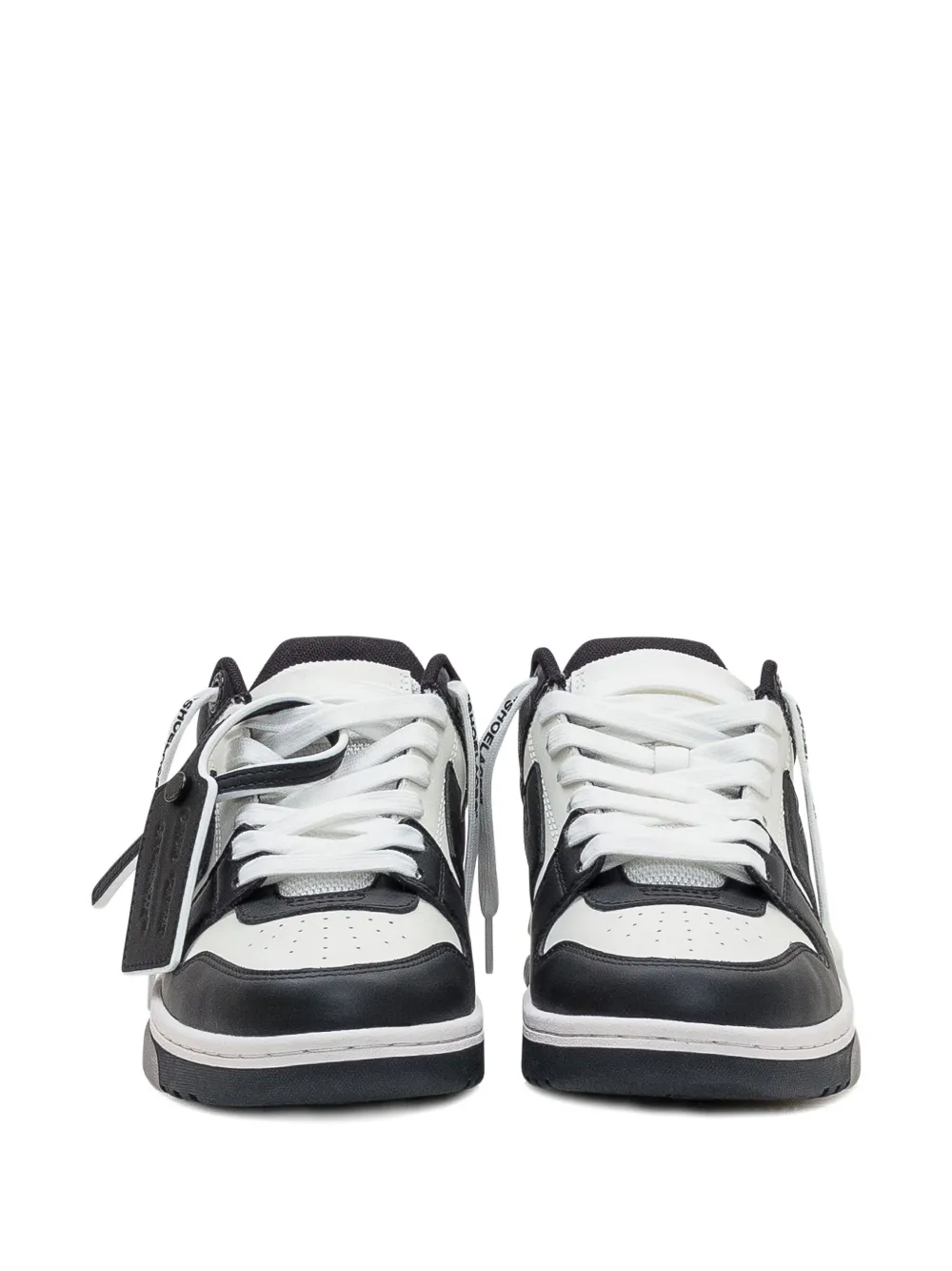 Off-White Out Of Office leren sneakers Zwart