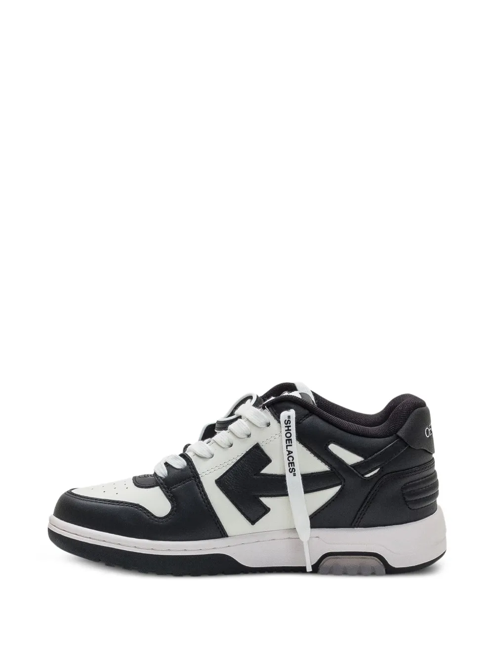 Off-White Out Of Office leather sneakers Black