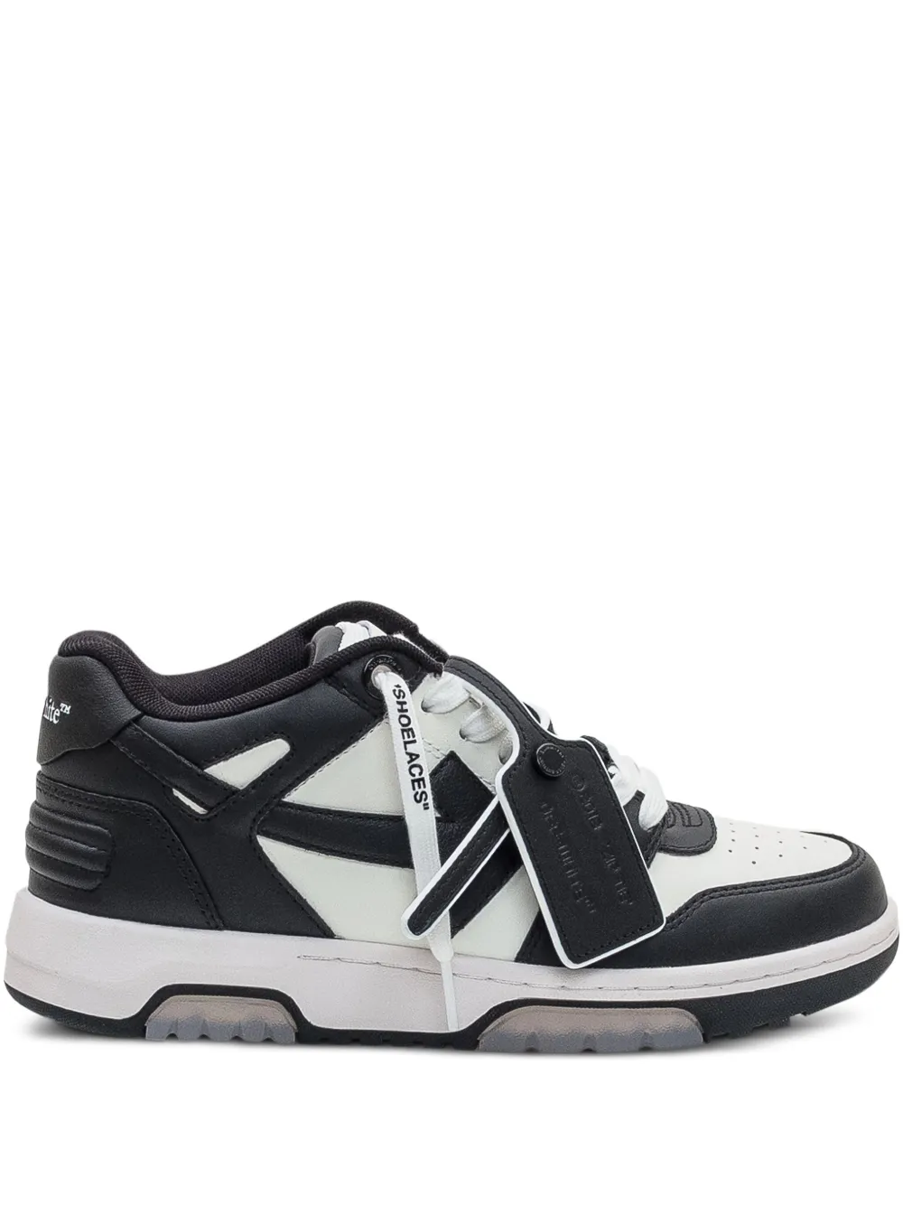 Off-White Out Of Office leather sneakers | Black | Image 1