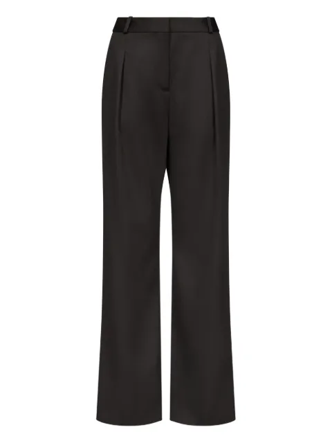 LouLou de Saison Garbo pleated-wool trousers