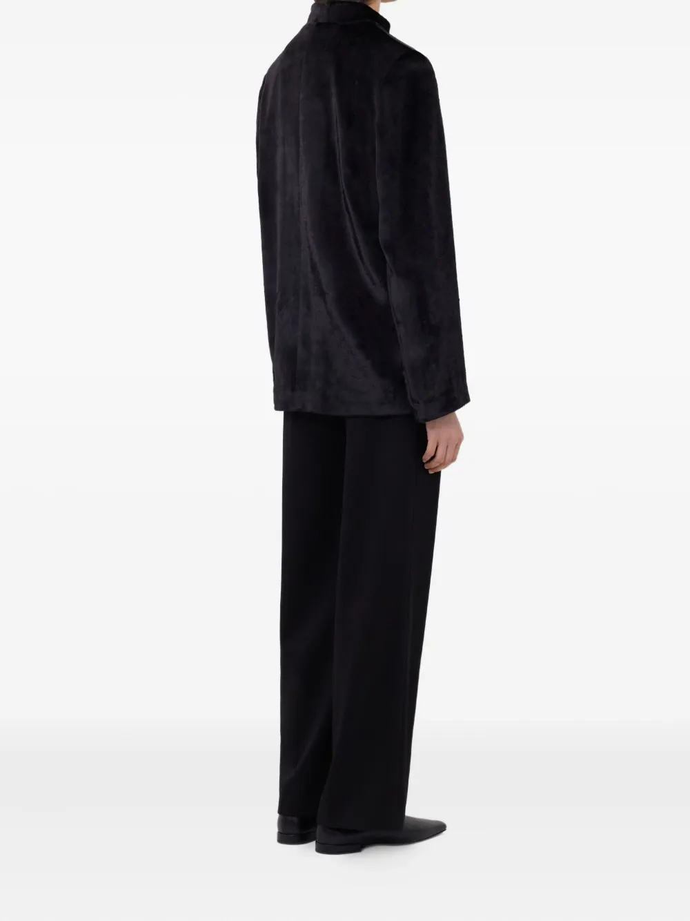 Loulou De Saison Lara Straight Jacket Clothing In Black