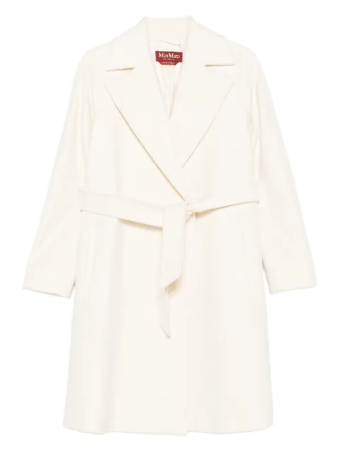Max Mara belted wrap coat