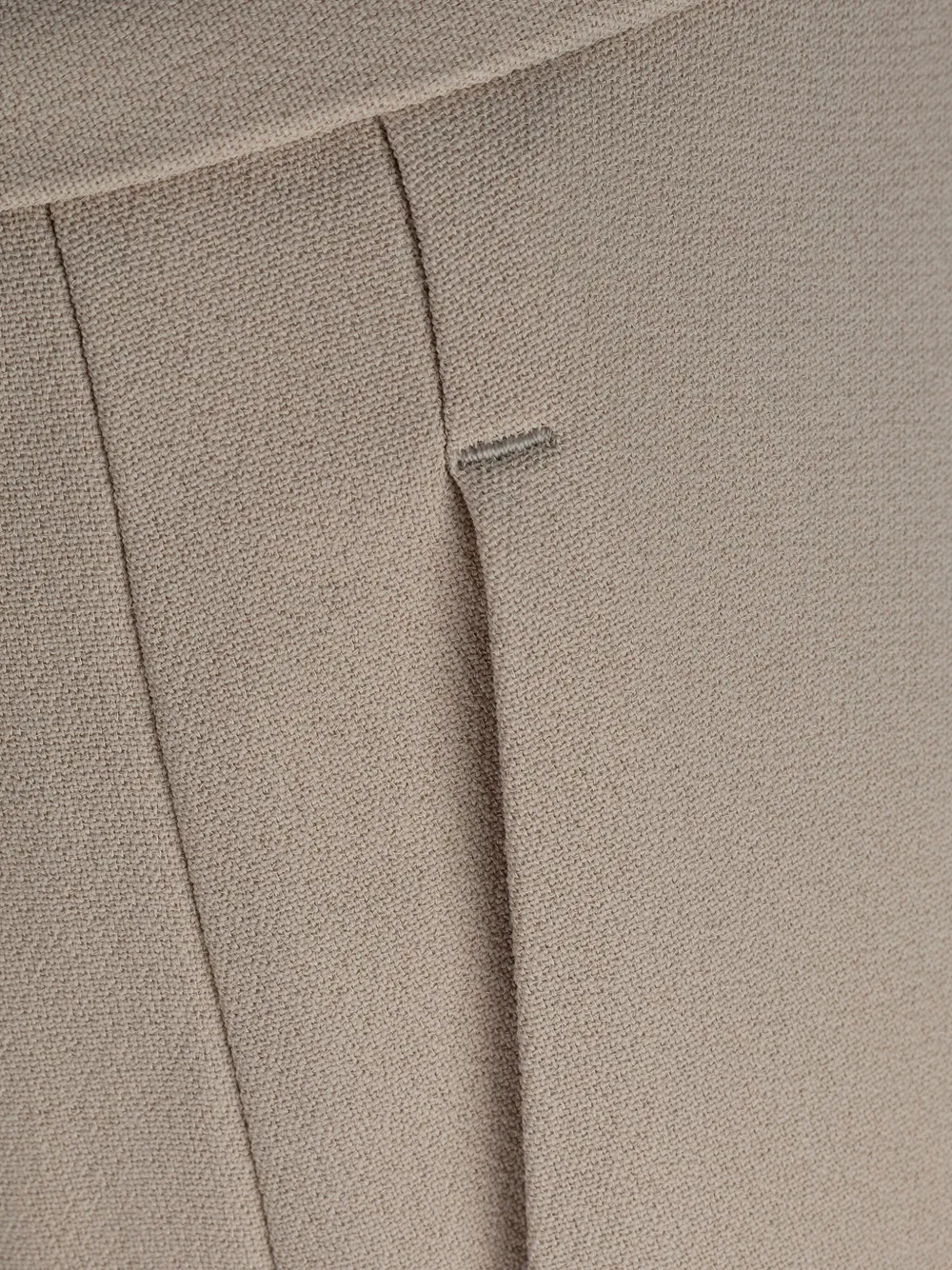 Ermanno Scervino pleated-front straight trousers Beige
