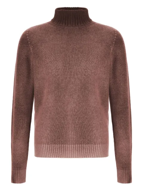 AROVESCIO turtleneck sweater